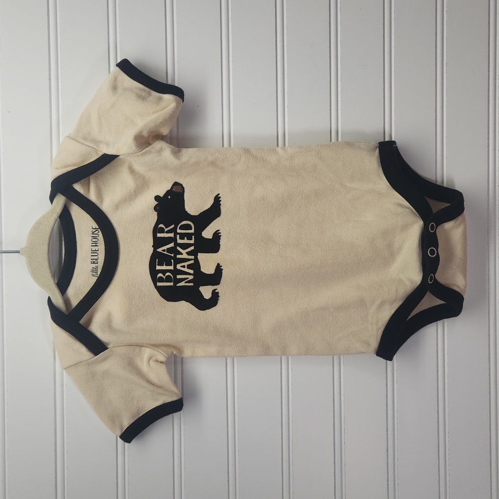 Little Blue House Bear Onesie Size 3-6 Months
